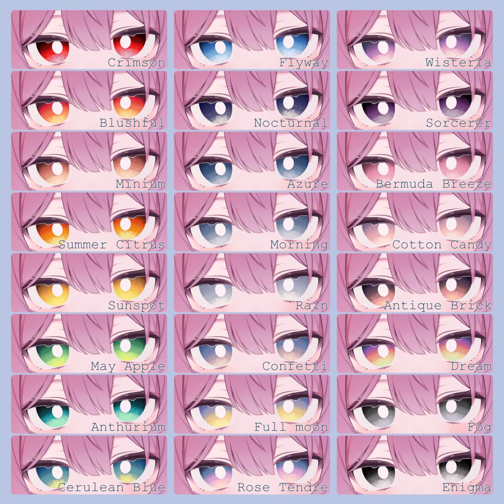 SALE中!【83アバター対応】『みめい』(Eye texture)