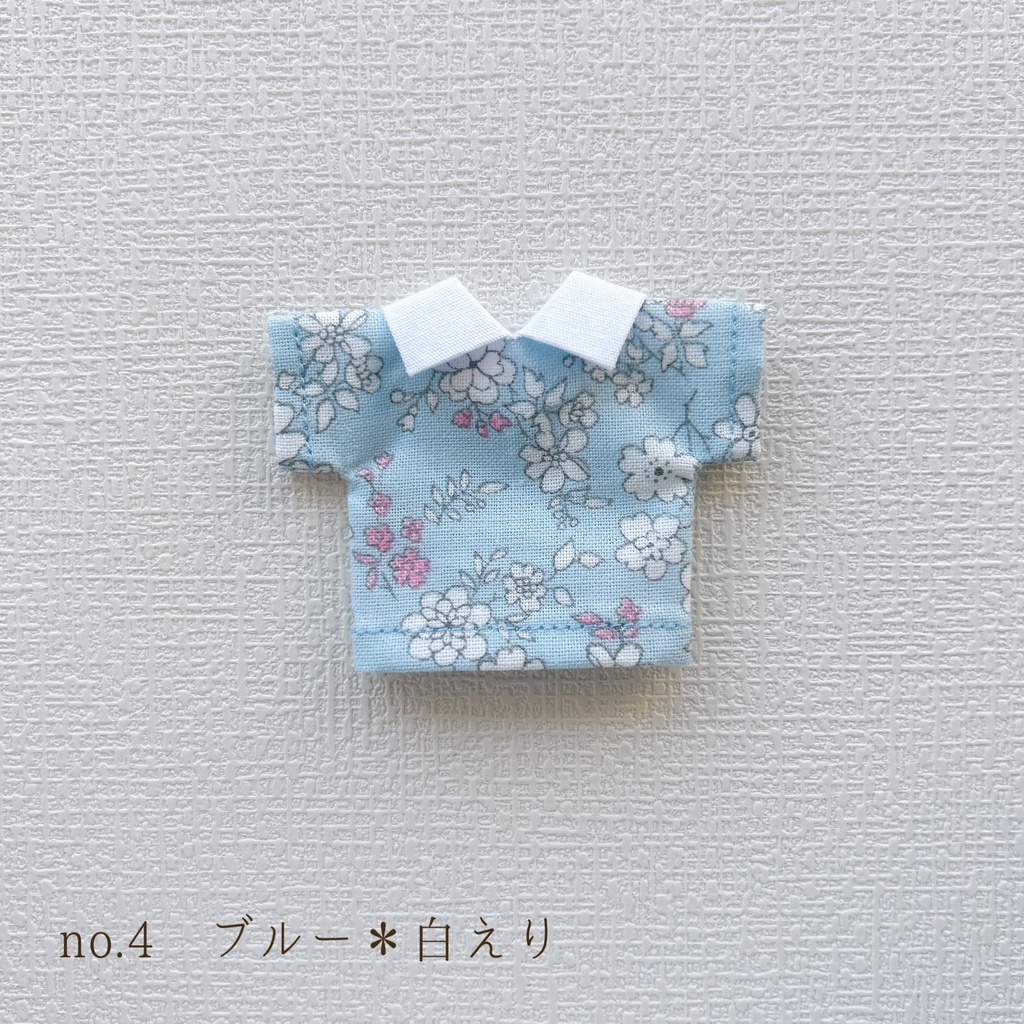 ニュアンスカラーなお花柄シャツ