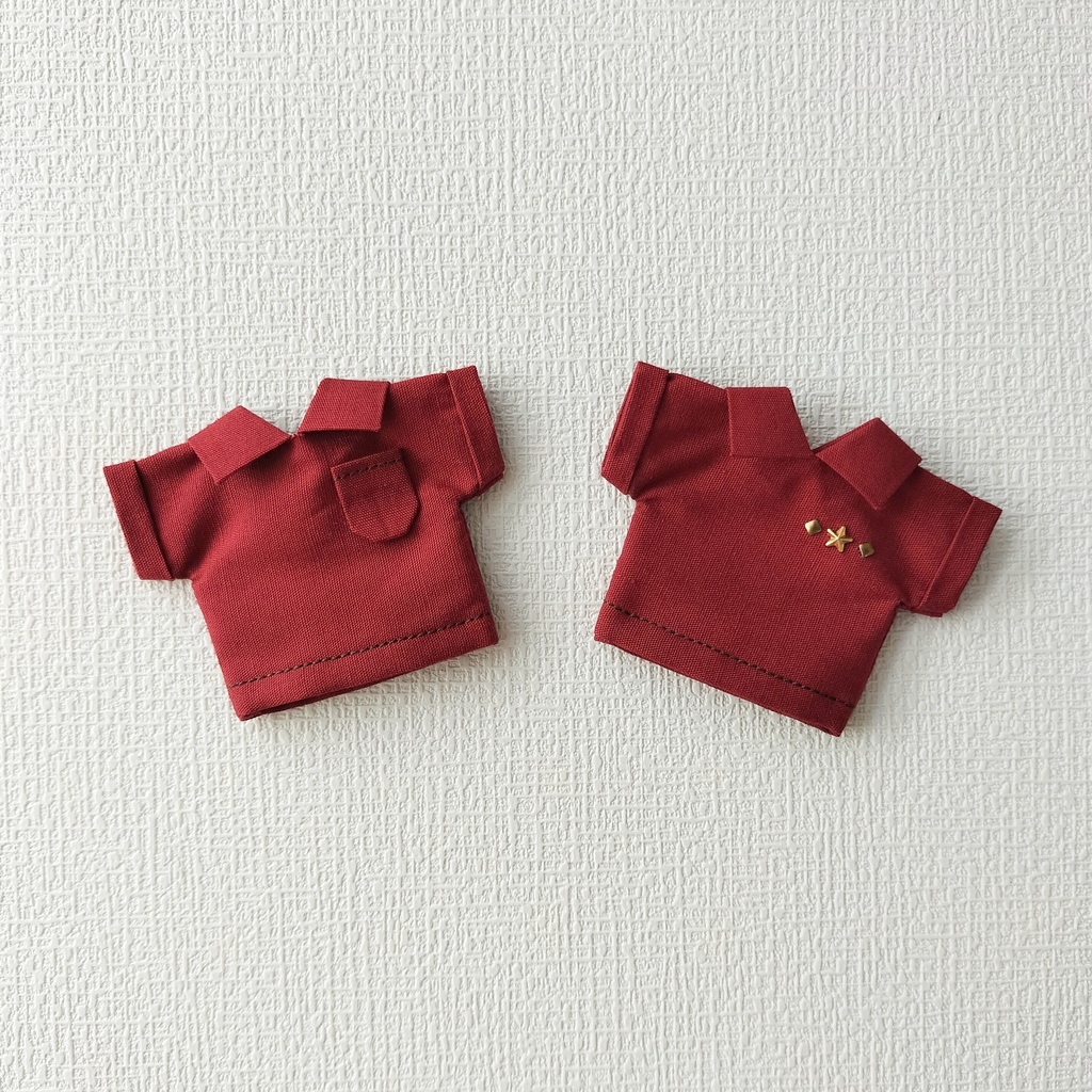 半袖シャツ＊レッド