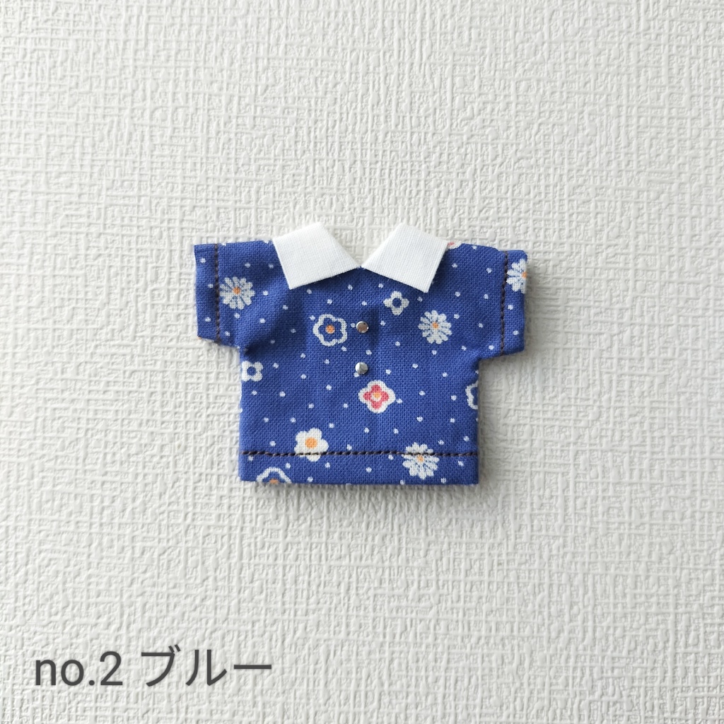 レトロ花柄シャツ