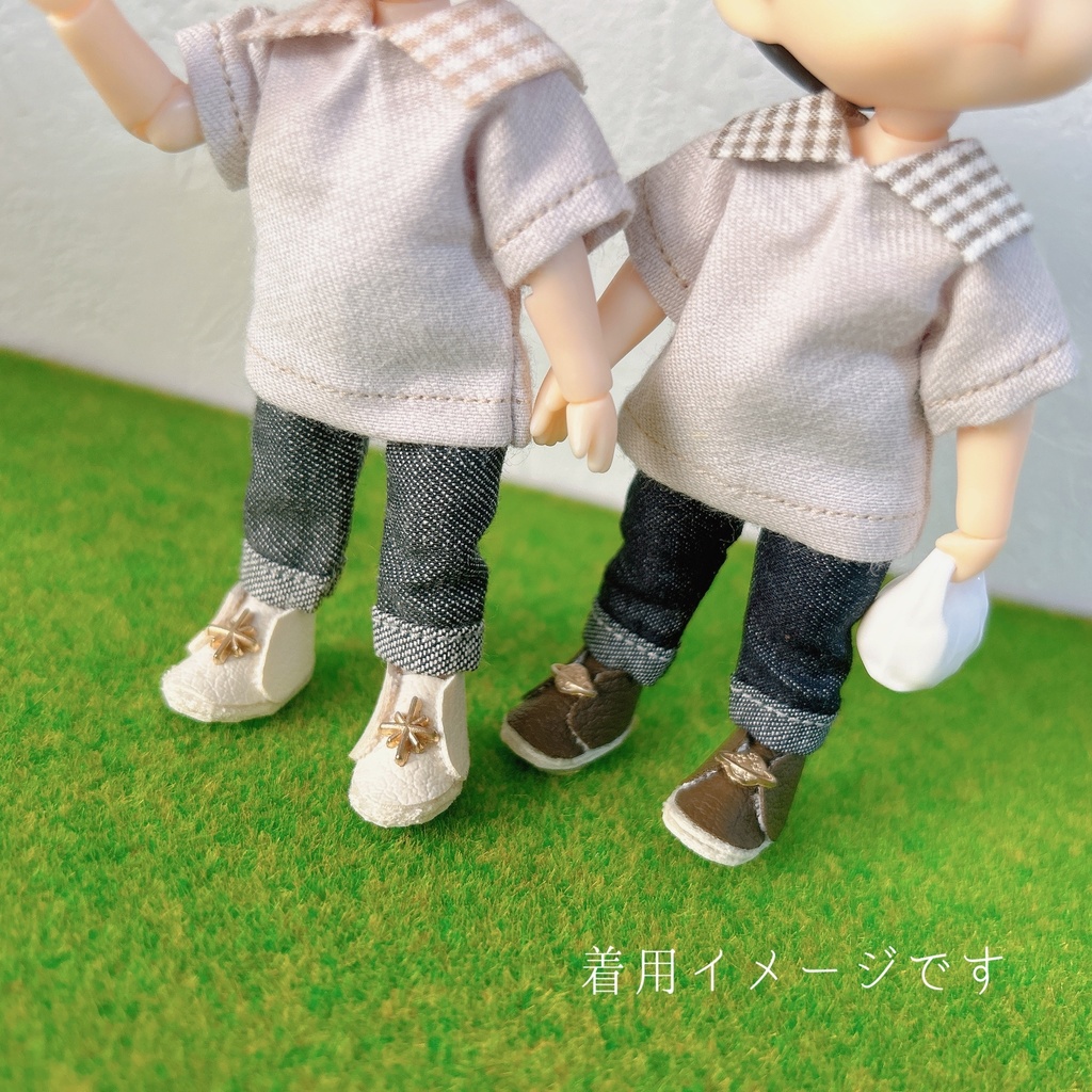 ロールアップデニム