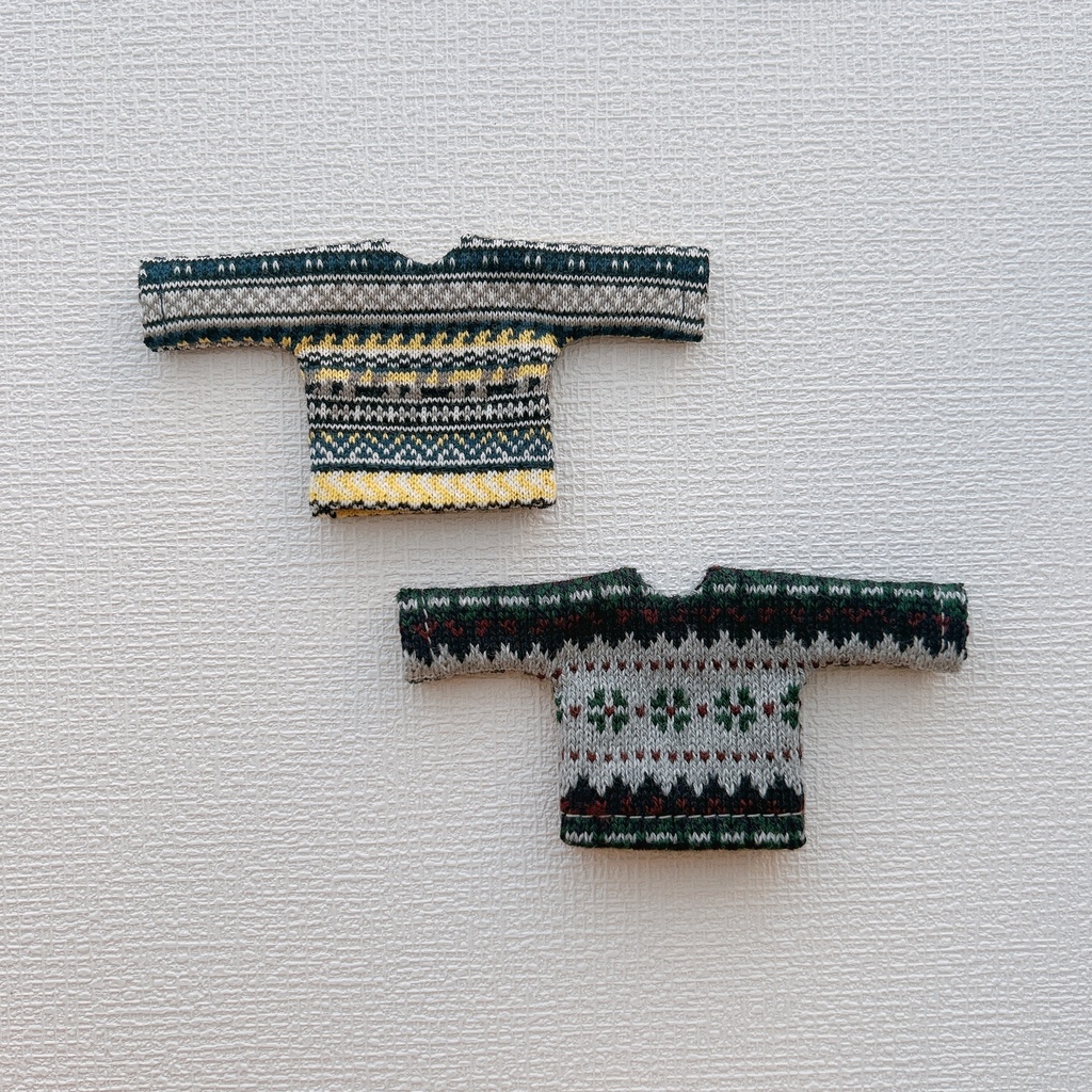 ノルディックボーダーニット