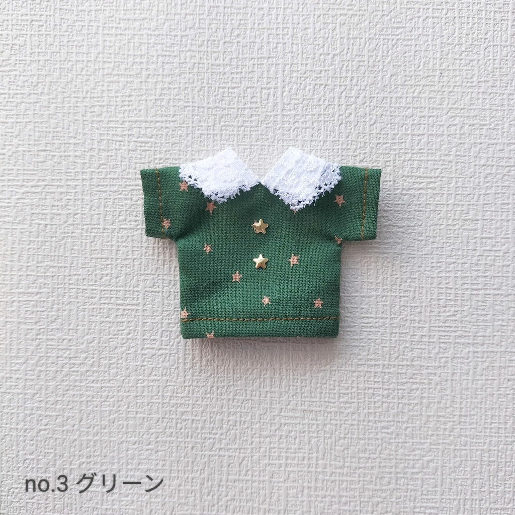 お星さまなシャツ*レース襟