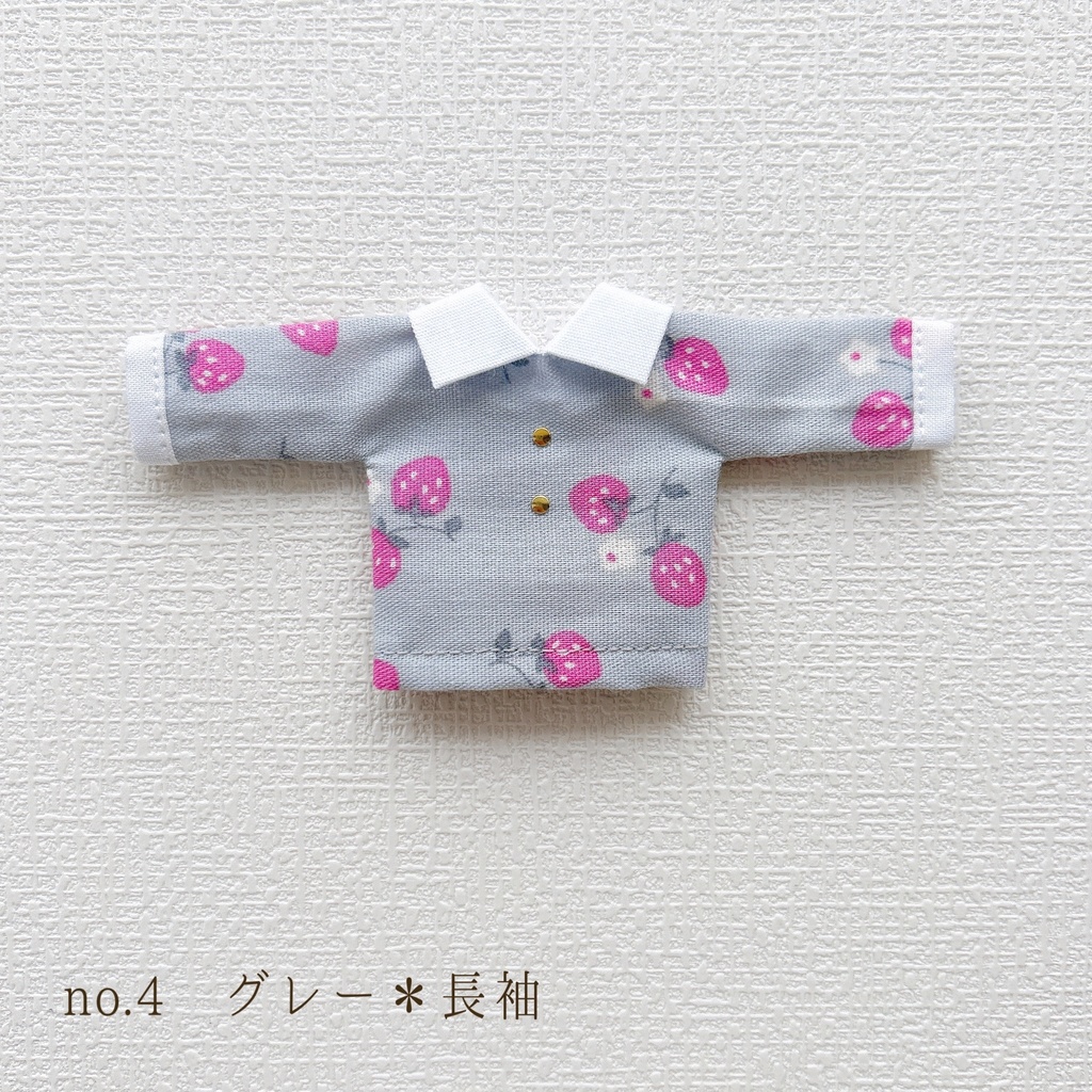 ◎いちご柄なお洋服