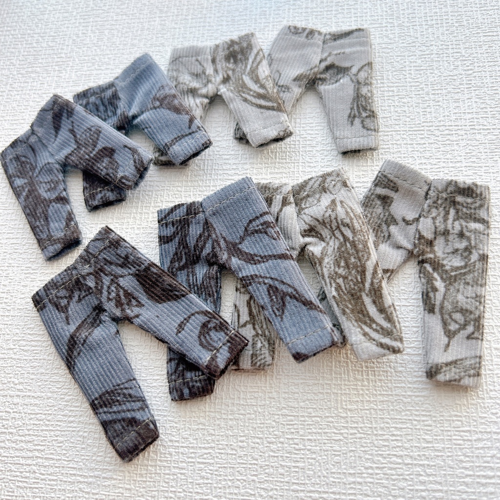 柄入りコーデュロイパンツセット