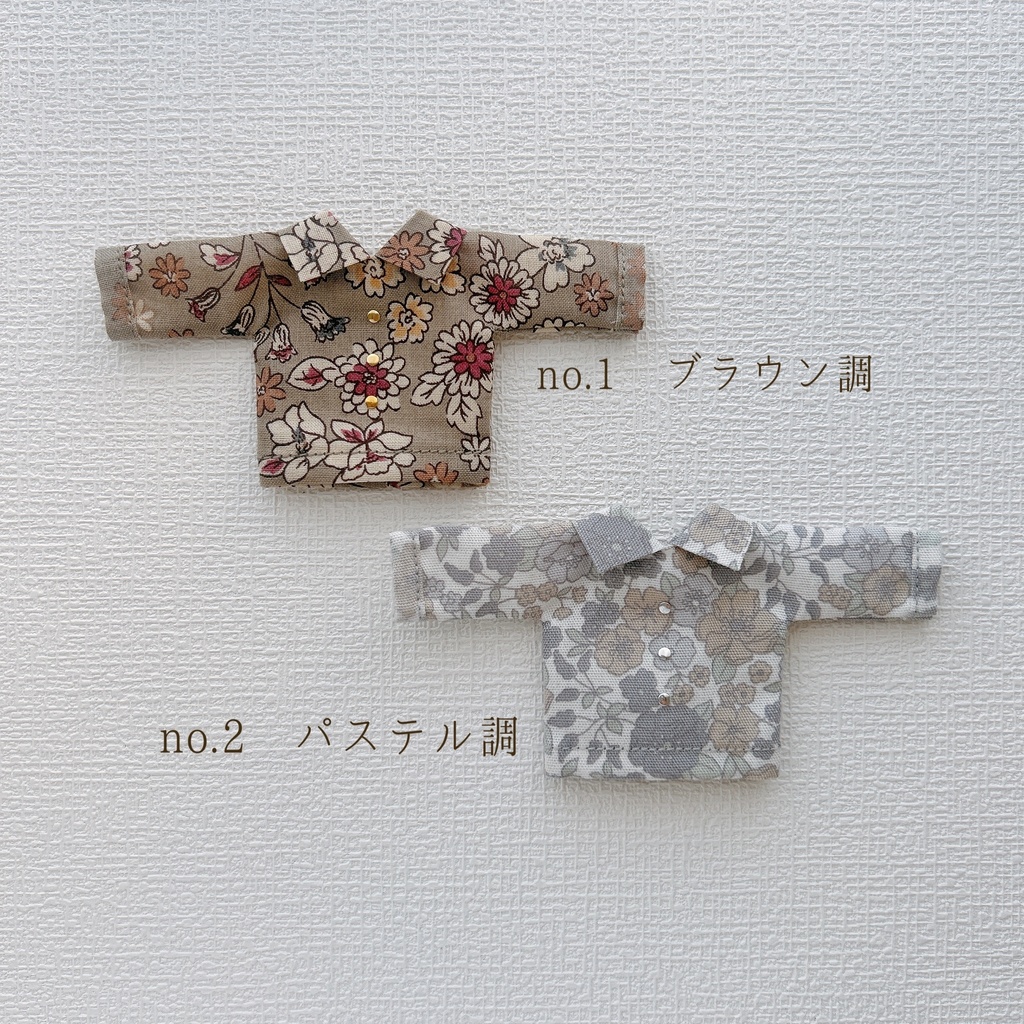 ◎お花柄シャツ*長袖
