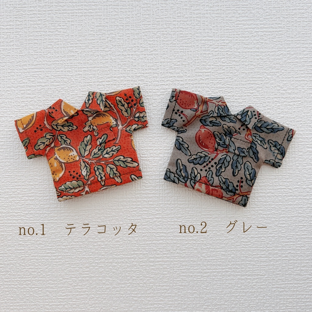 ◎レモン柄オーバーサイズシャツ