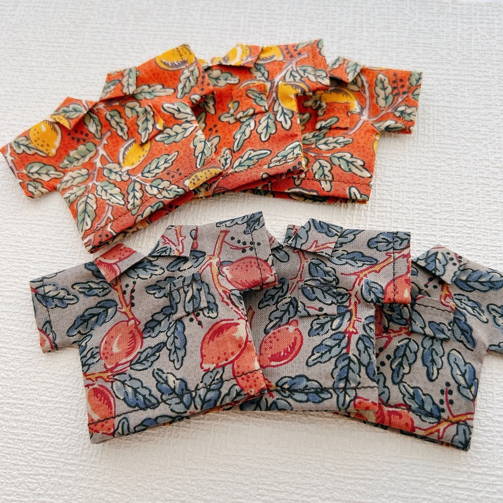 ◎レモン柄オーバーサイズシャツ