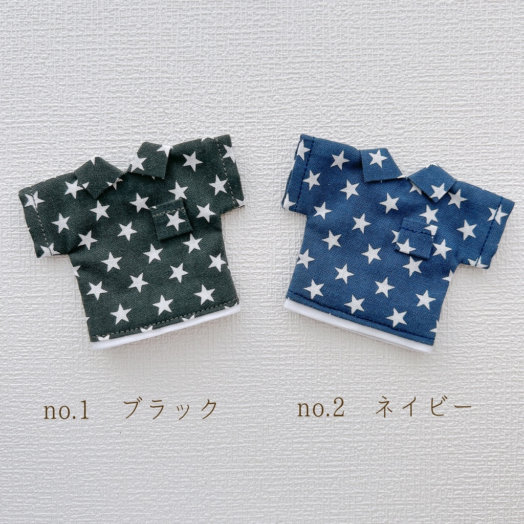 スター柄トップス