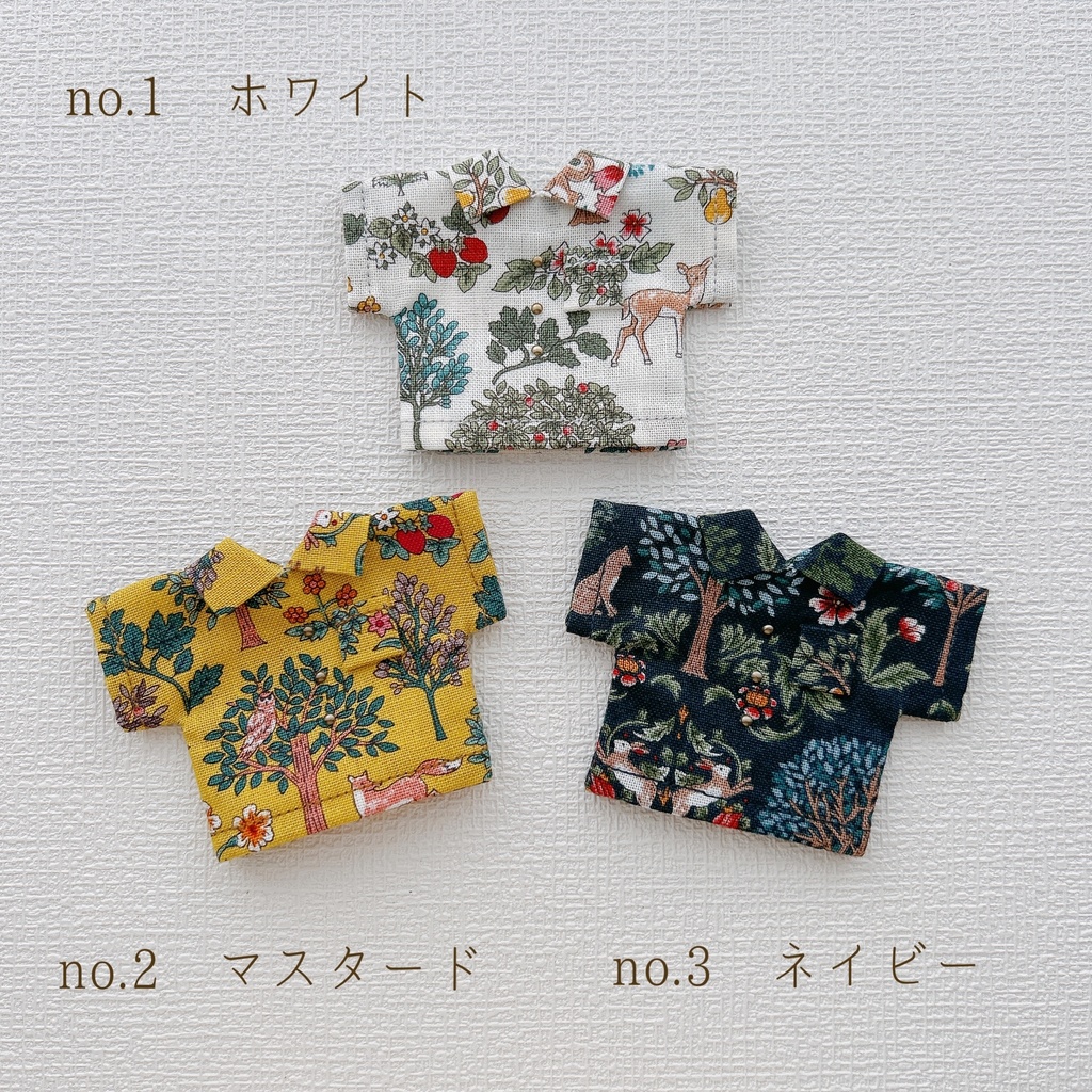 ◎フォレスト柄オーバーサイズシャツ