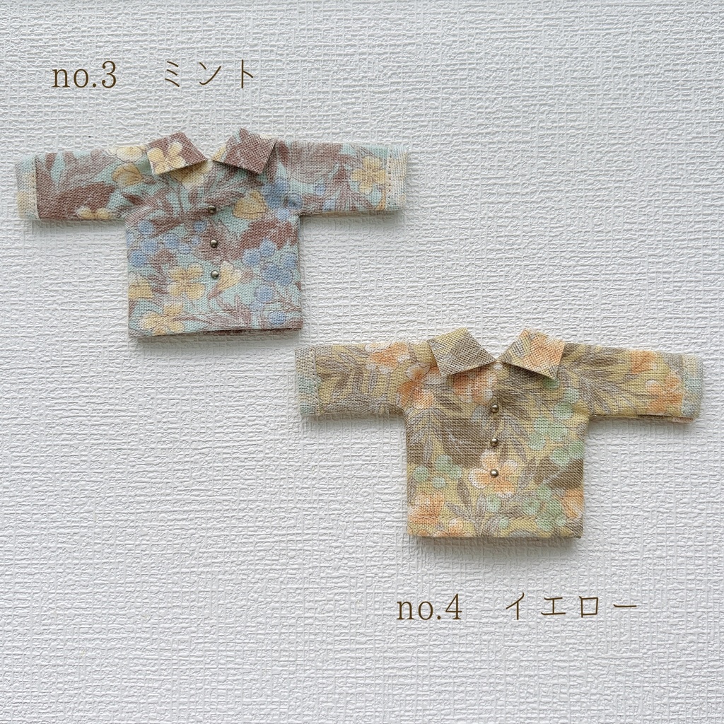 ◎お花柄シャツ*24秋