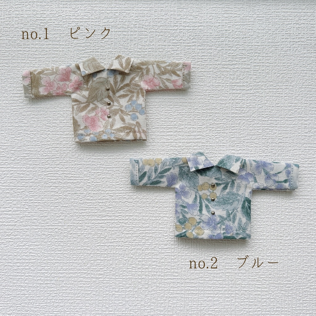 ◎お花柄シャツ*24秋
