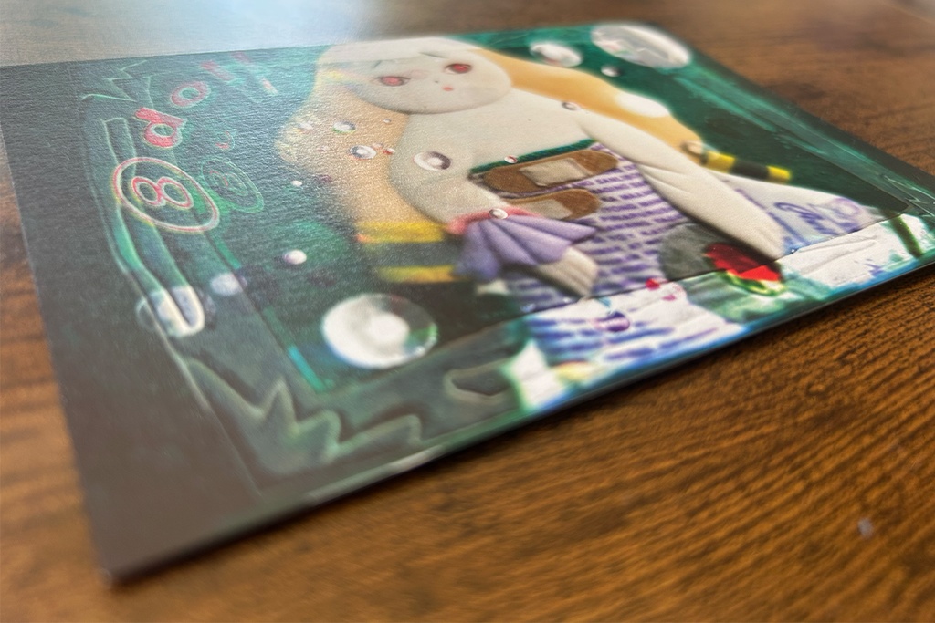 《㊇人形》ゆずと緑の部屋(ポストカード)