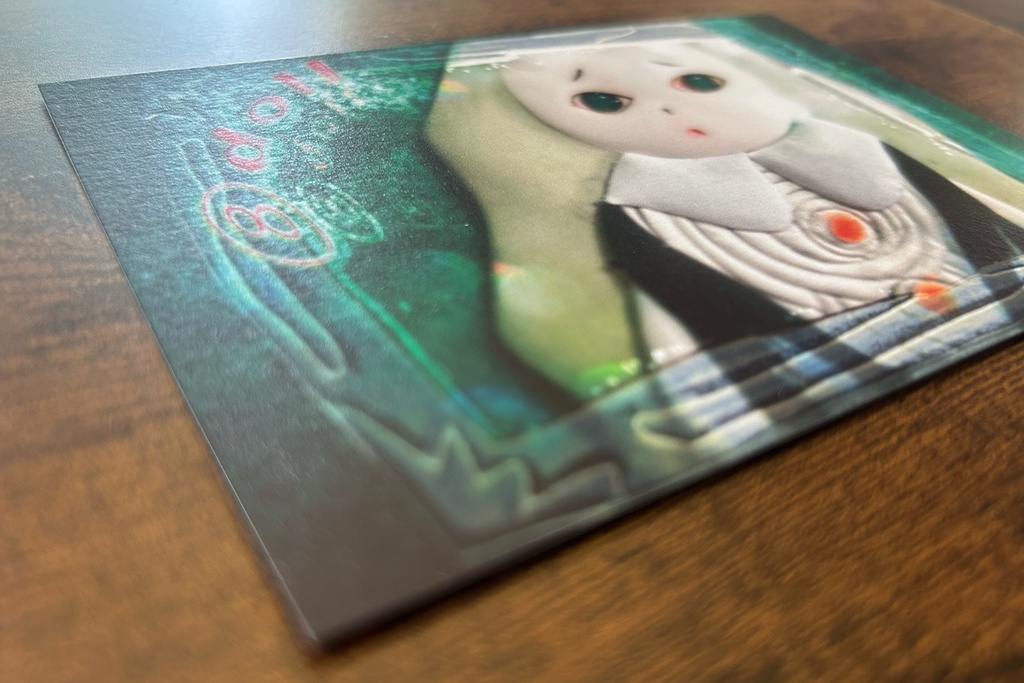 《㊇人形》さやかと緑の部屋(ポストカード)