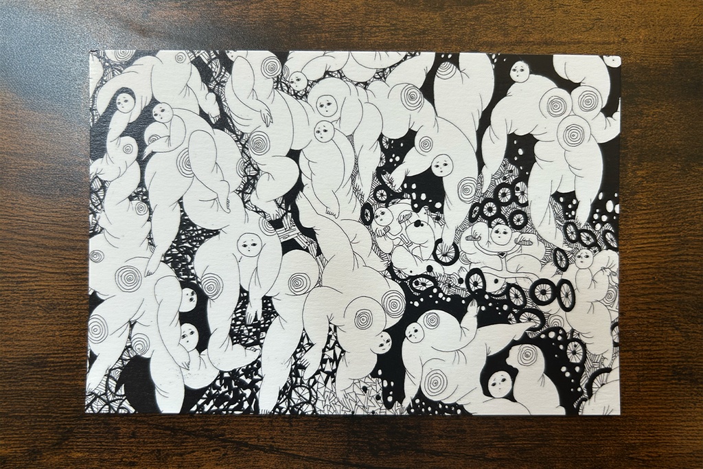 《㊇人形》2011(ポストカード)