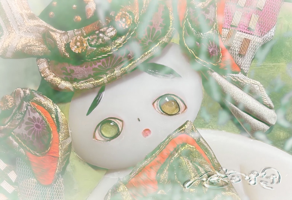 《人形合唱団》ひとのかたちを五角に着替えるとき(ポストカード)