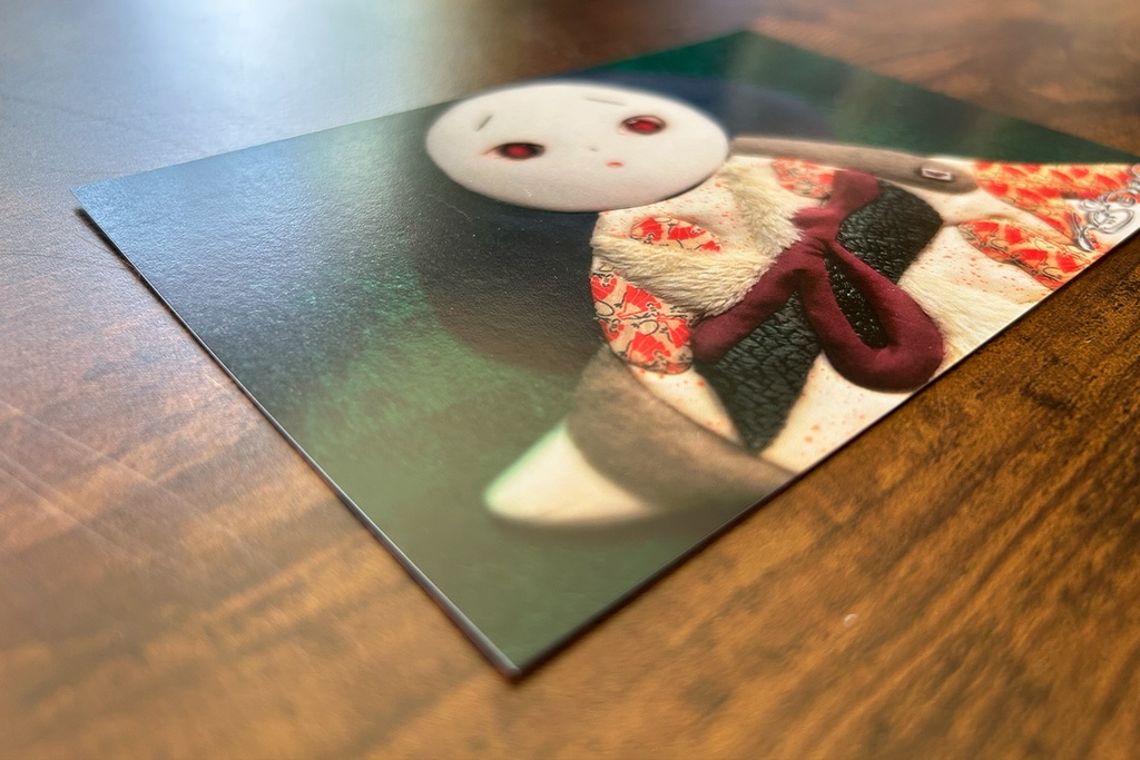 《㊇人形》まこと緑の部屋(すっぴん)ポストカード