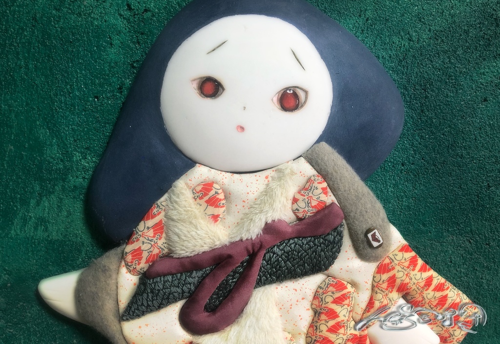《㊇人形》まこと緑の部屋(すっぴん)ポストカード