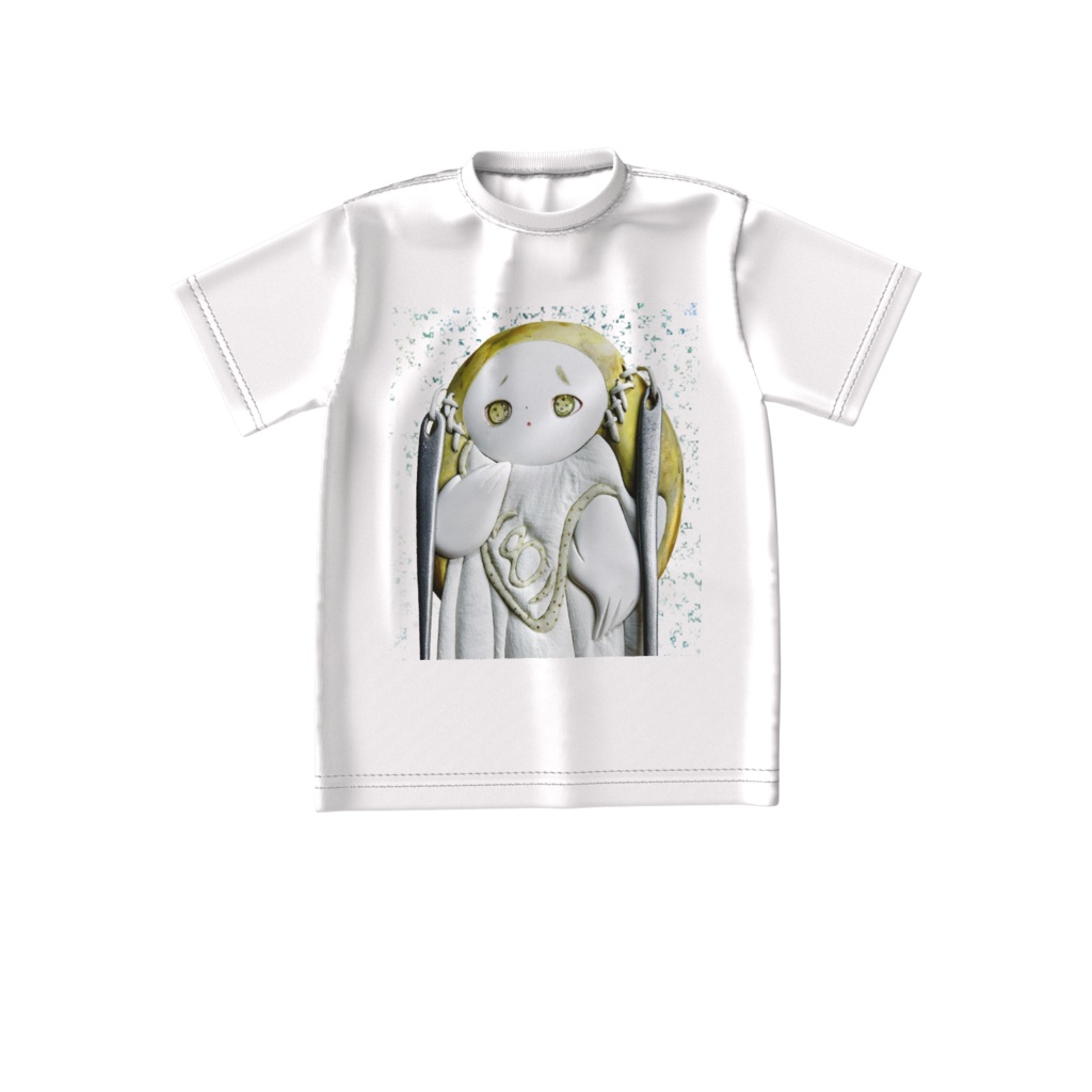 アルルちゃん　ビックシルエットTシャツ（白）