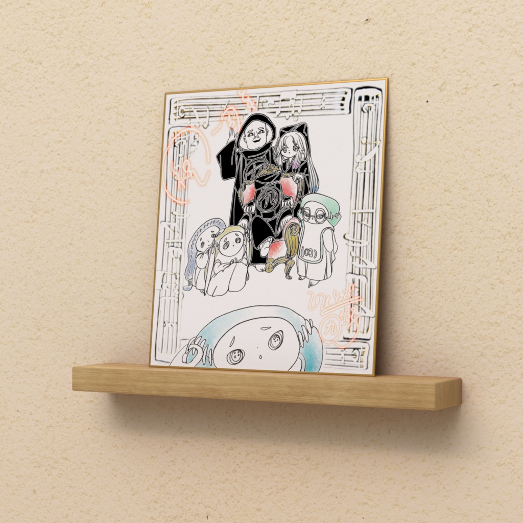 ㊈郎子一周年記念色紙 2026