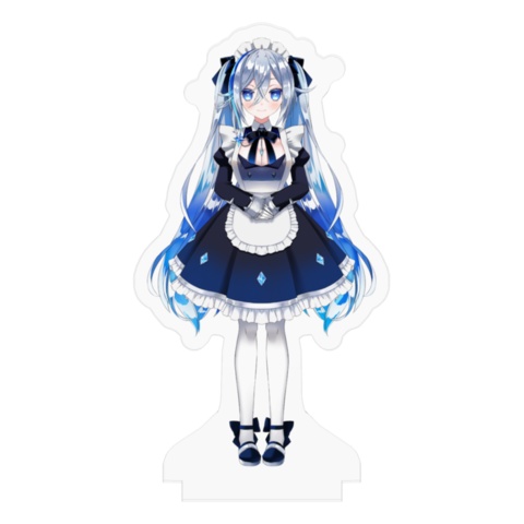 ネム子の脱衣バージョンアクリルフィギュア