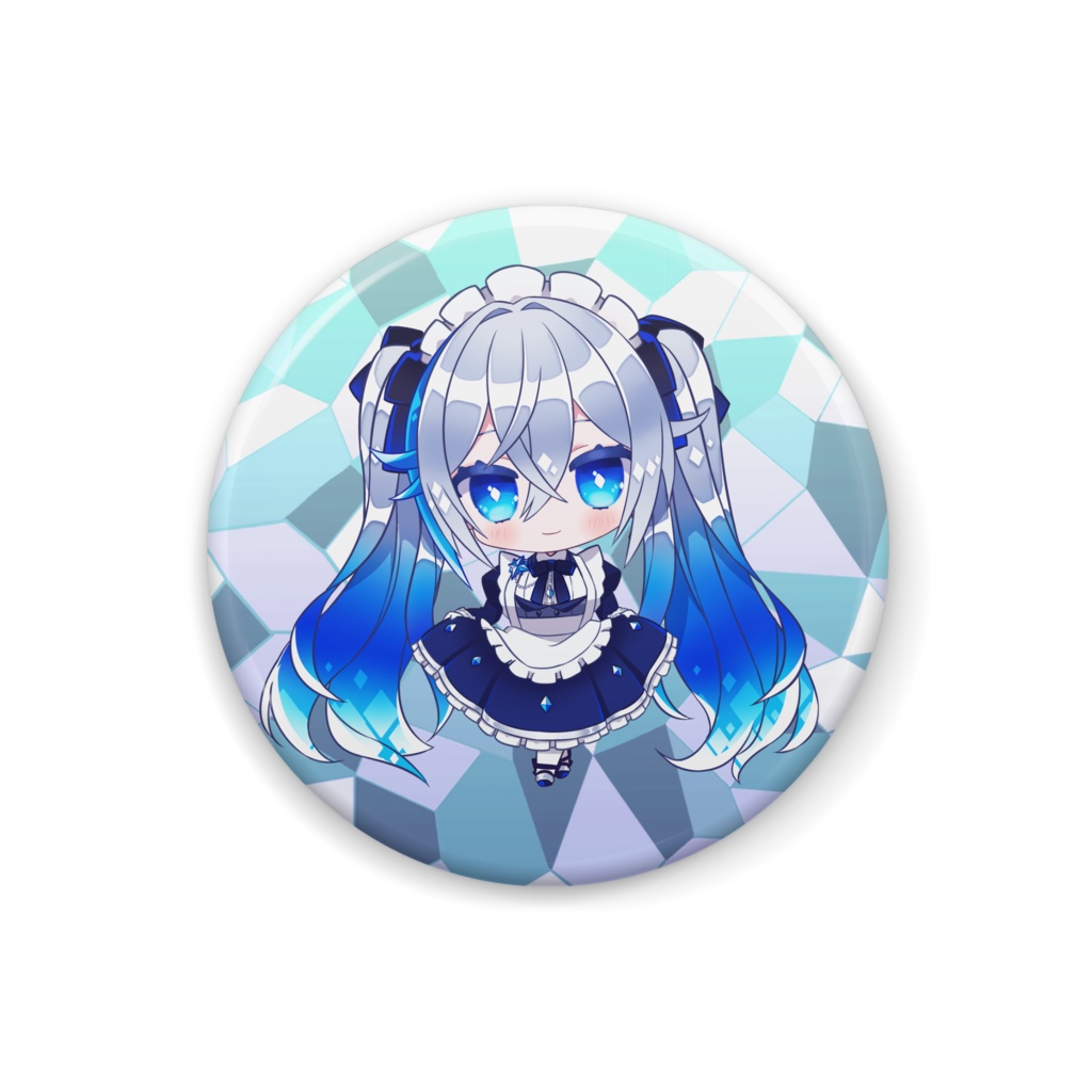 SDネム子の缶バッチ
