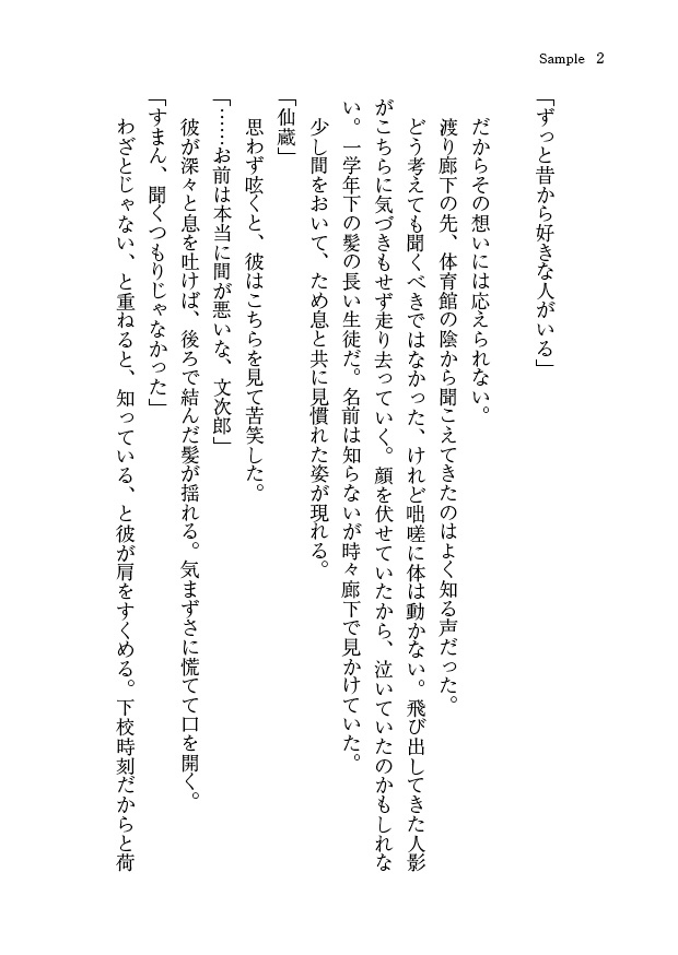 真夏の残雪(文仙)