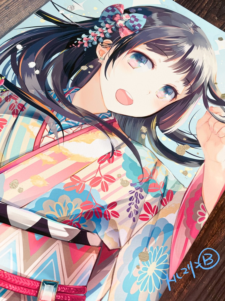 F6パネル貼りジークレー