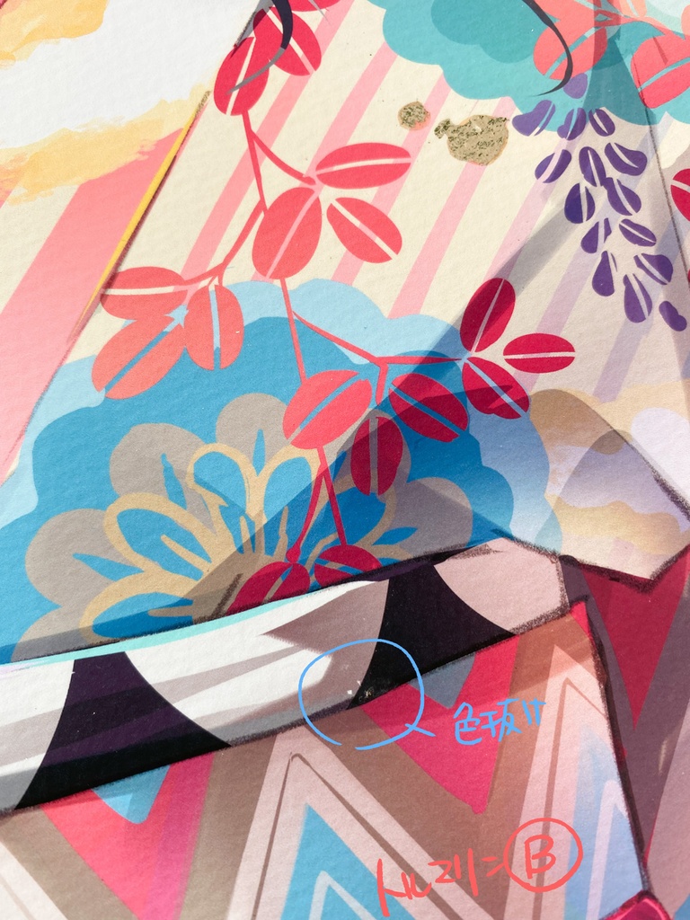 F6パネル貼りジークレー