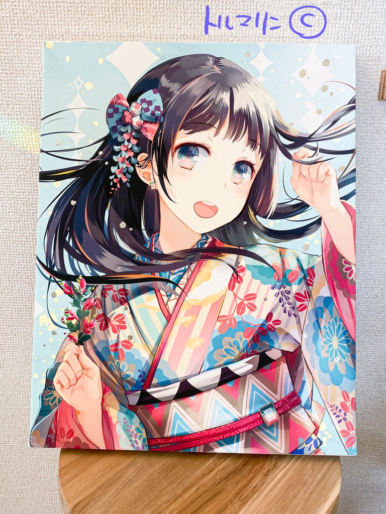 F6パネル貼りジークレー