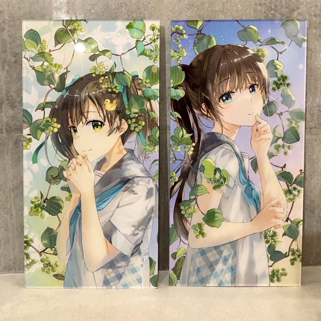 アクリルマウント「サンキライ」昼夜