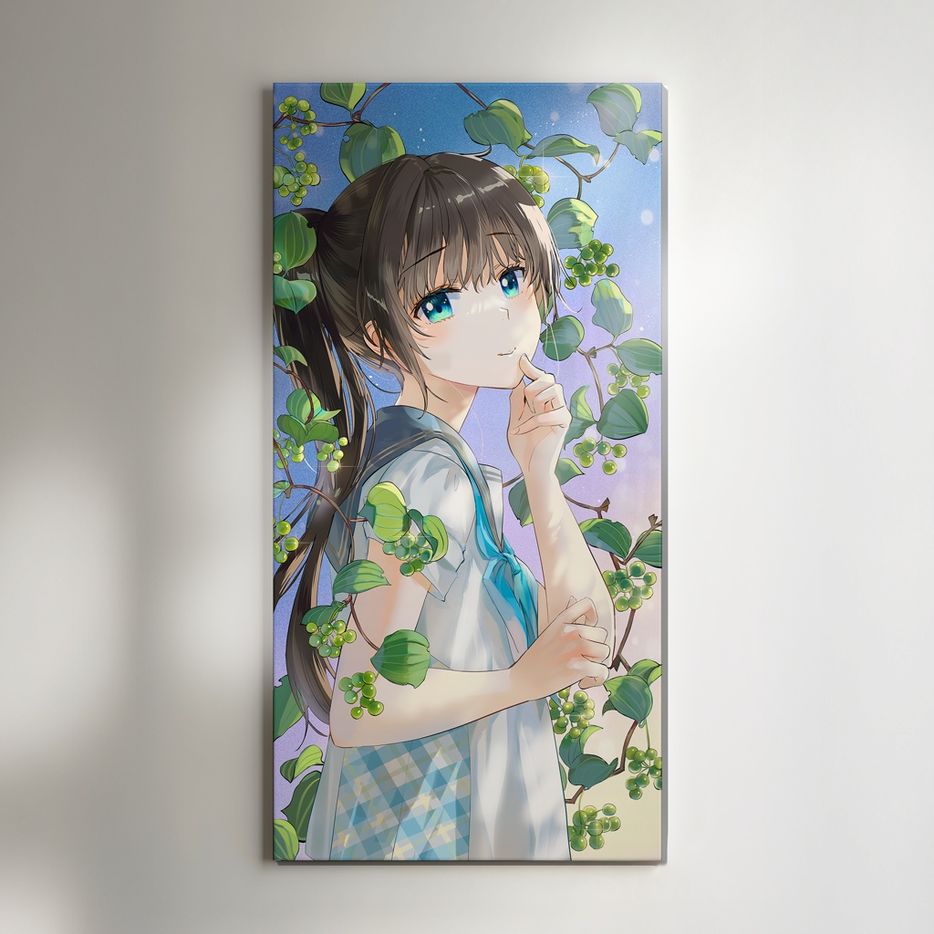 アクリルマウント「サンキライ-夜-」サイン入り　