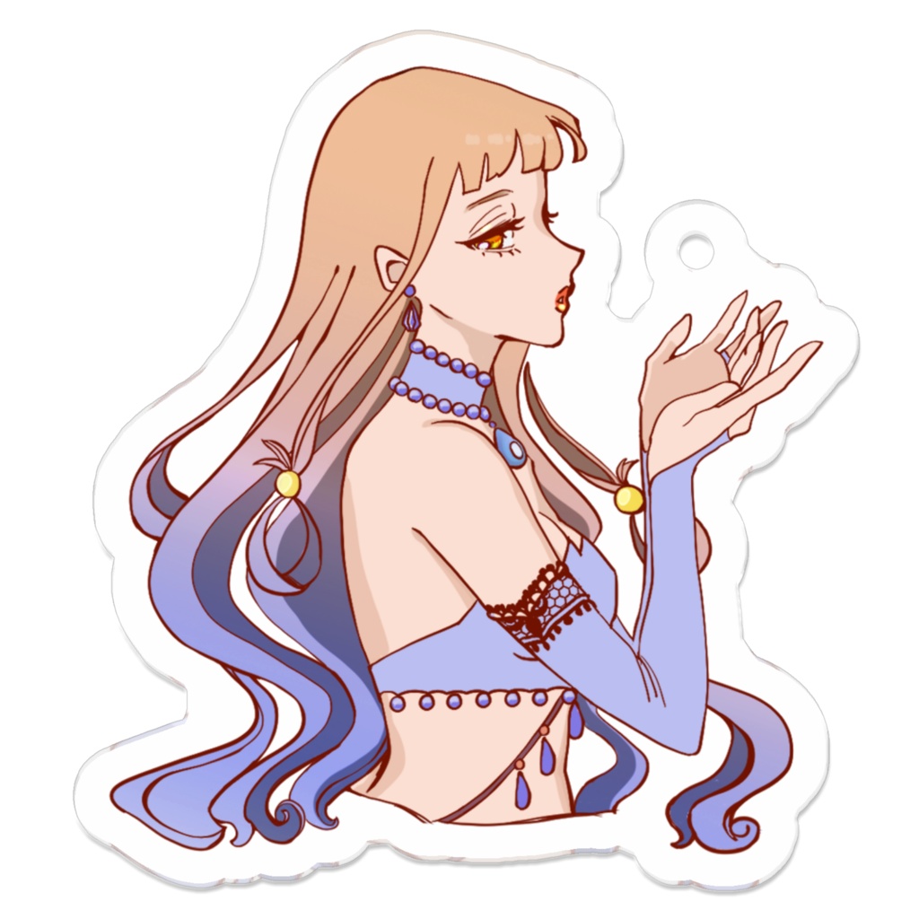 踊り子アクリルキーホルダー