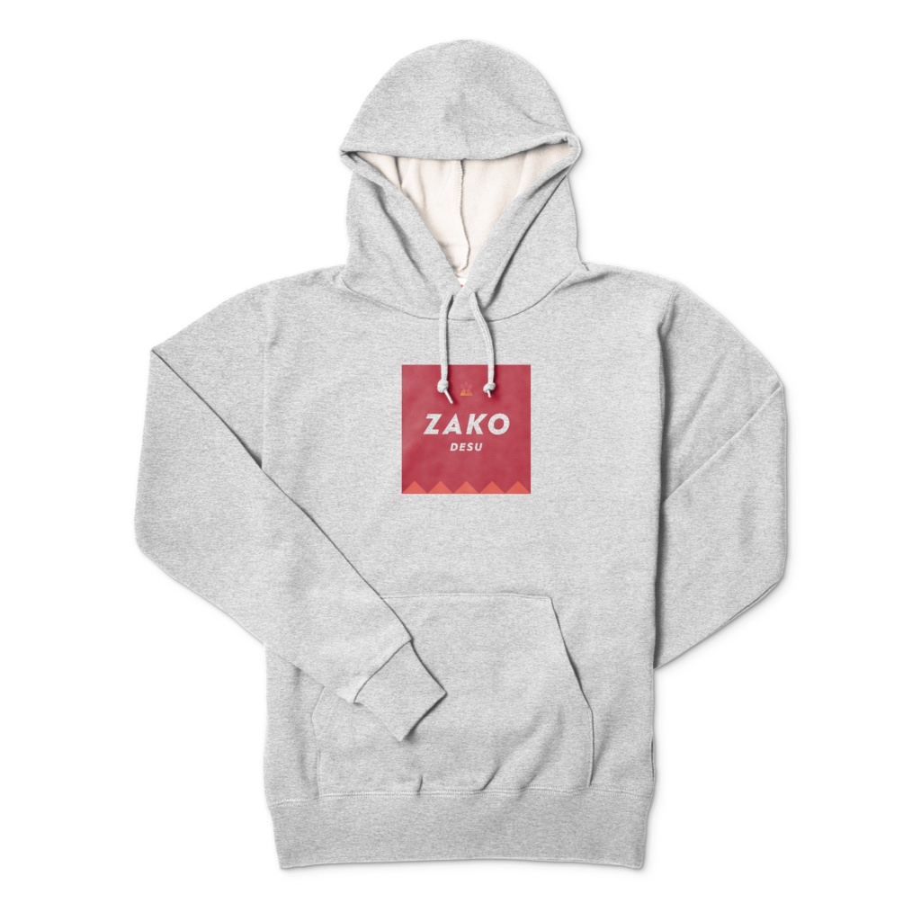 緋笠トモシカ ZAKO-DESUパーカー