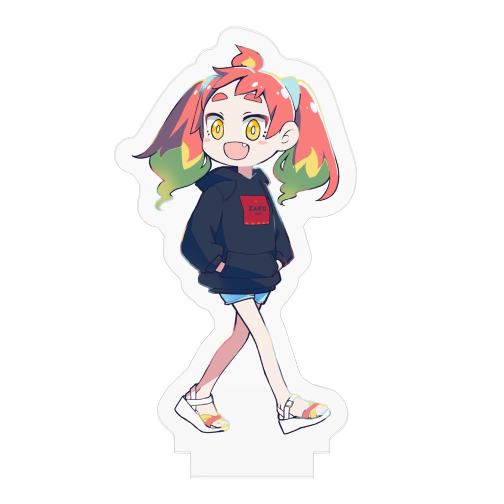 緋笠トモシカ ZAKO-DESUアクリルフィギュア