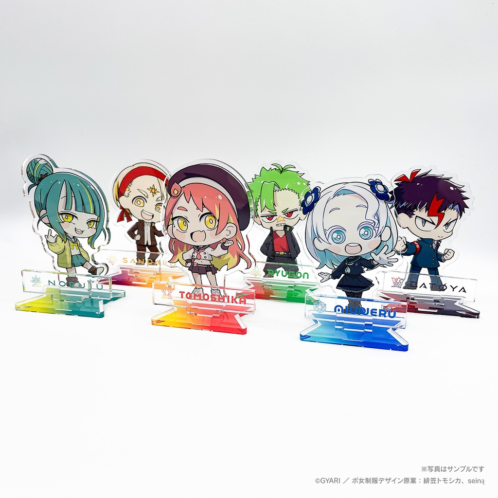 【終了】VOMS Project 5周年記念 "学パロ" アクリルフィギュアセット