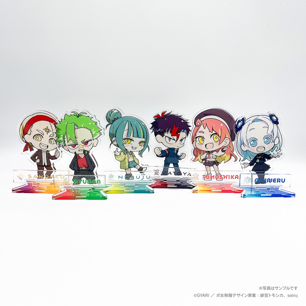 【終了】VOMS Project 5周年記念 "学パロ" アクリルフィギュアセット