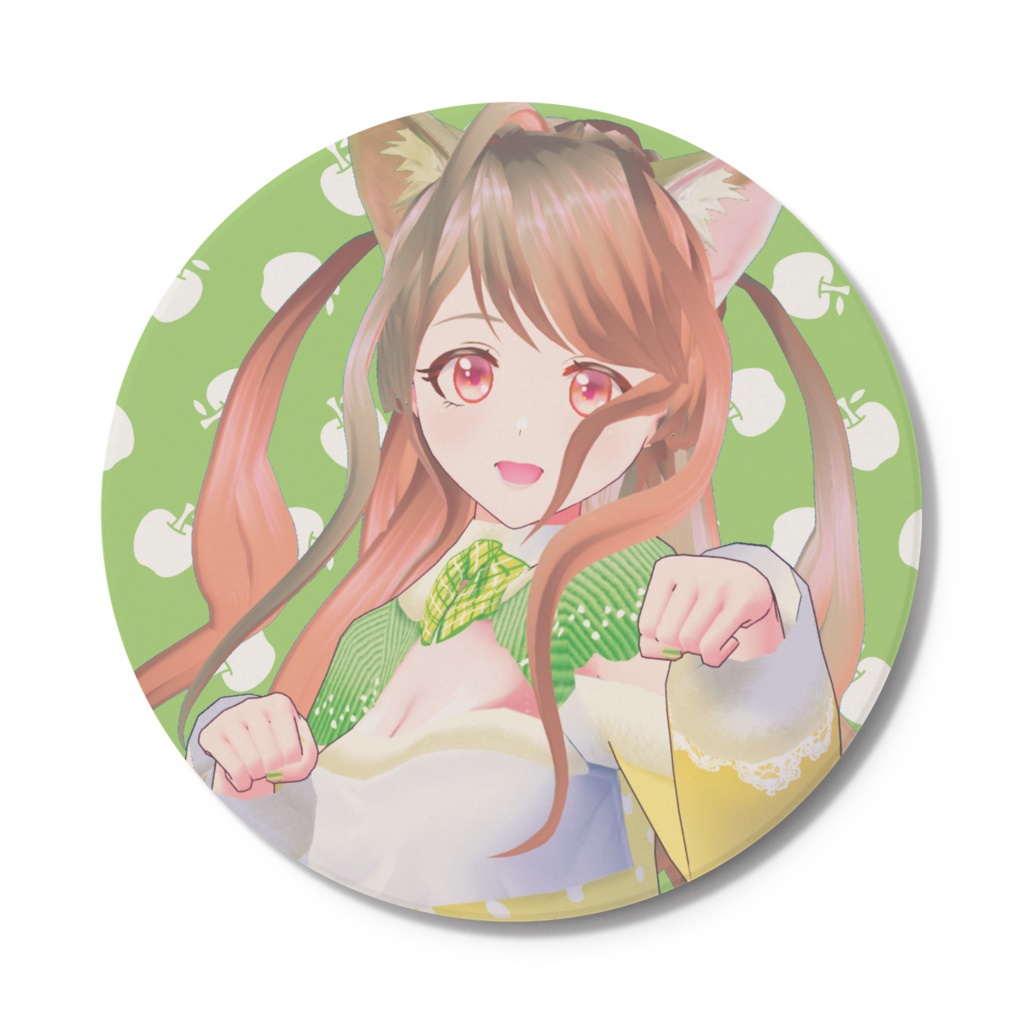 梨乃みゃお　円形コースター