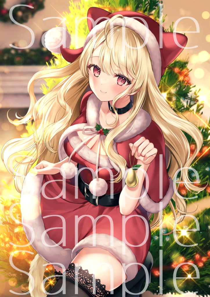 クリスマスみゃお　ブロマイド