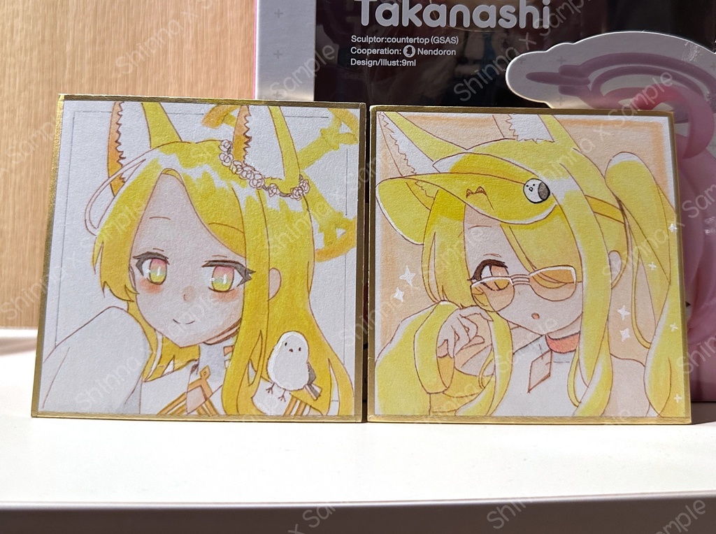 リクエスト色紙(豆・ミニ)