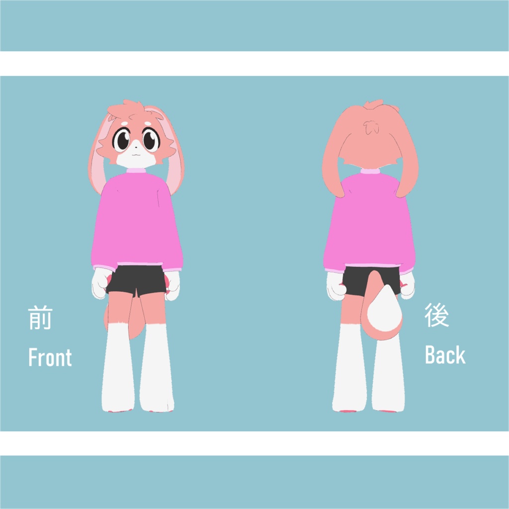 オリジナル3Dモデル「テッサ」