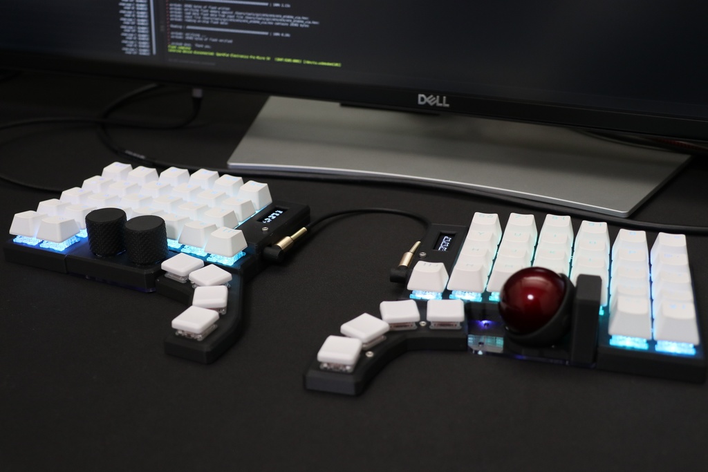 (旧モデルにつき生産終了)自作キーボード mtk64e 完成品