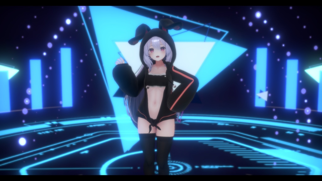 【桔梗(kikyo)】フードパジャマ(HoodiePajamas)1.2