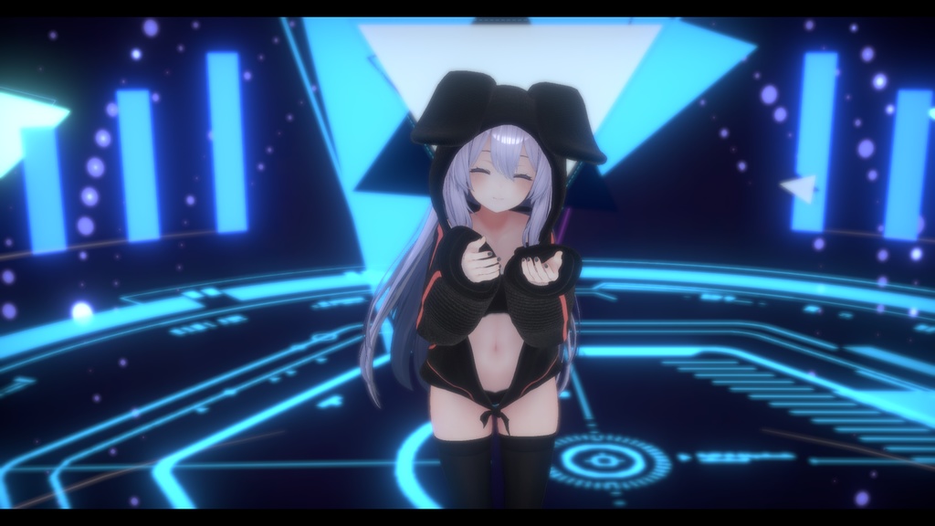 【桔梗(kikyo)】フードパジャマ(HoodiePajamas)1.2