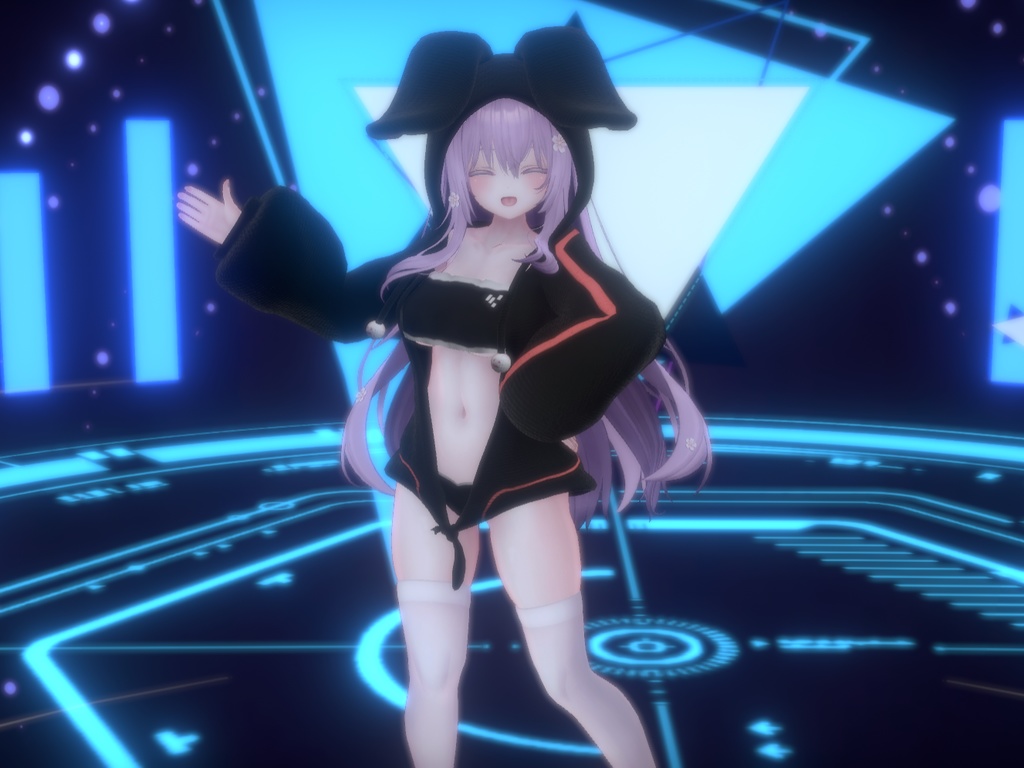 【萌(Moe)】フードパジャマ(HoodiePajamas)1.0