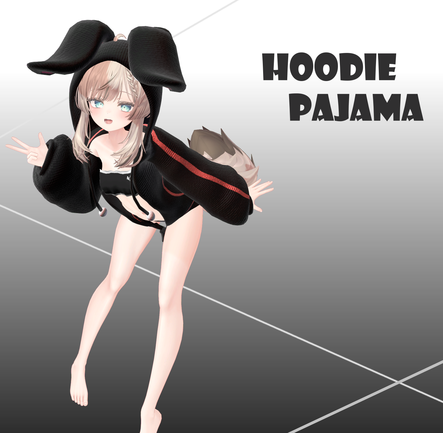 【マヌカ(Manuka)】フードパジャマ(HoodiePajamas)1.0