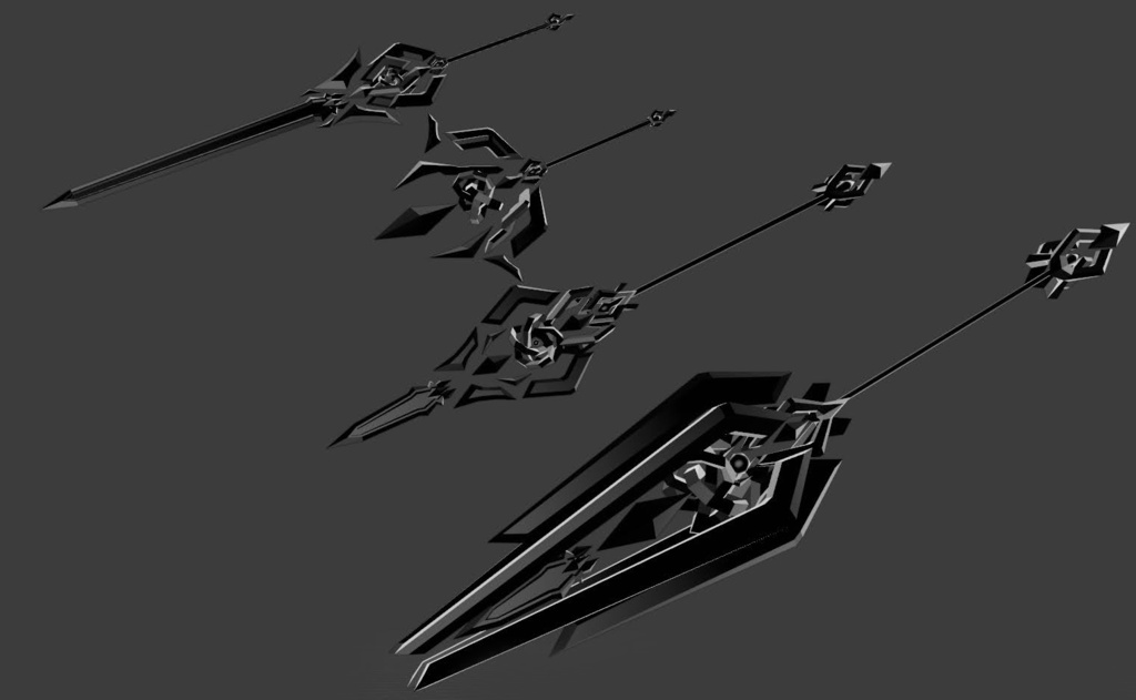 【サブアーム化するオリジナル変形武器】ACP-001-EC-Astralis (アストラリス)