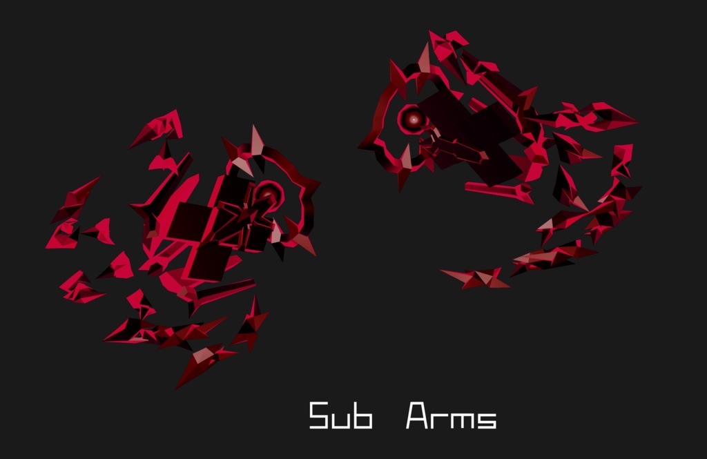 【サブアーム化するオリジナル変形武器】Aldamerz(アルダメルツ)