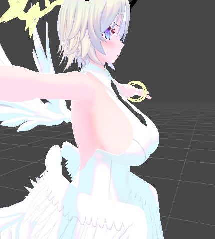 ネフィリムのネイ・ミルゼラピス【VRChat向けオリジナル3Dモデル(アバター)】