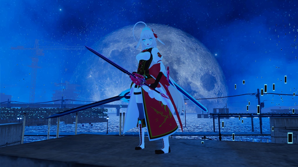 【オリジナル武器(剣)】相剋の刻剣(鞘付き)